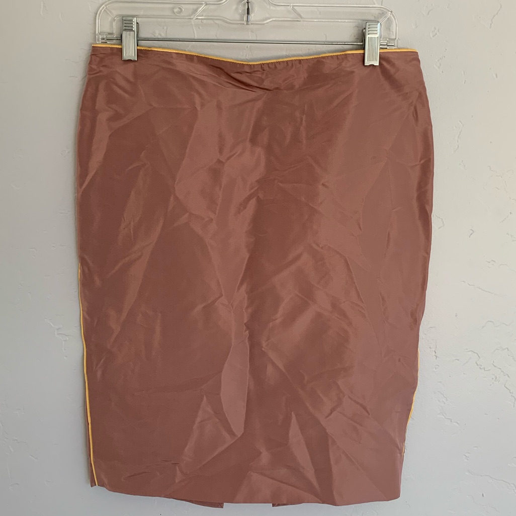 Nwt Gucci Silk Skirt